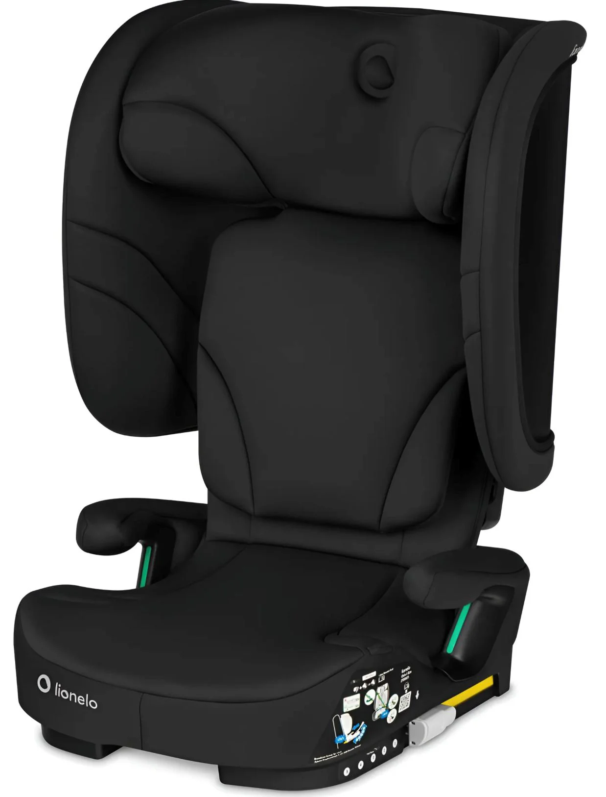Автокресло Lionelo Isofix Orin, 15-36 кг, Черный foto
