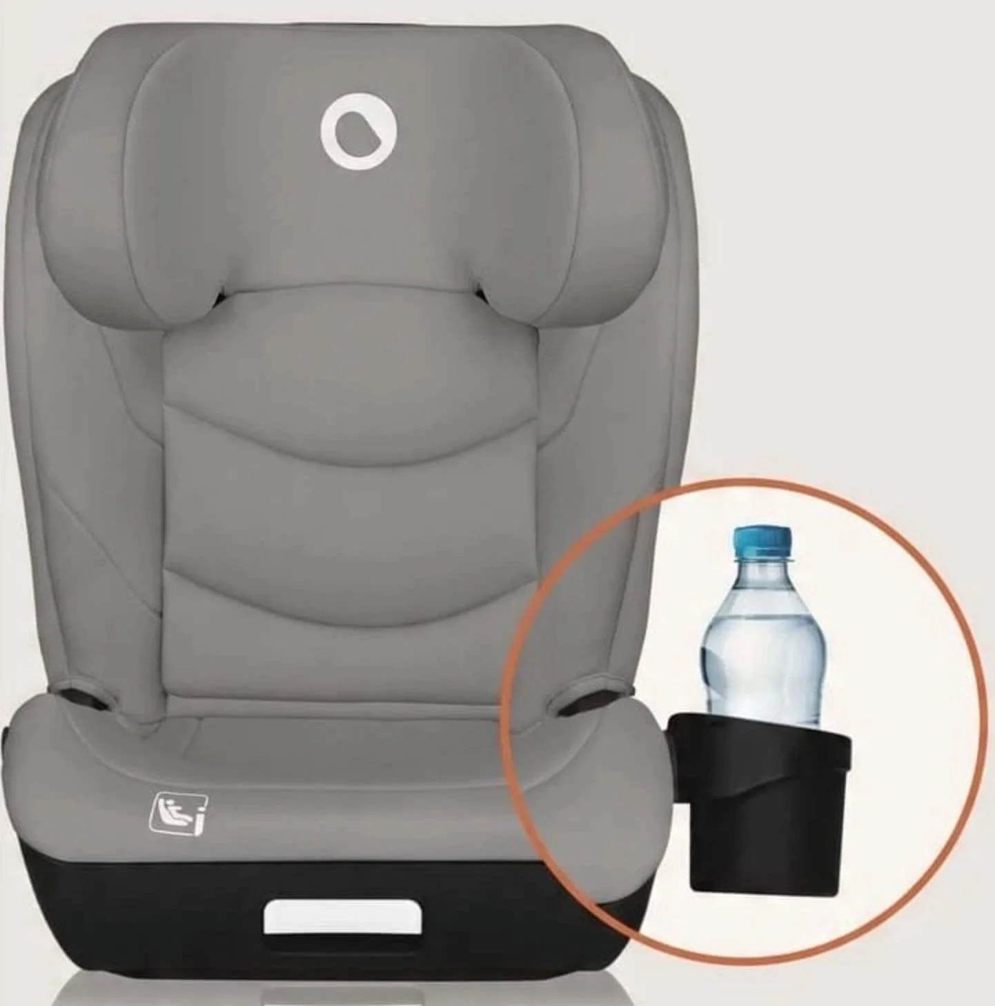 Автокресло Lionelo Isofix Neal Concrete, 15-36 кг, Серый foto