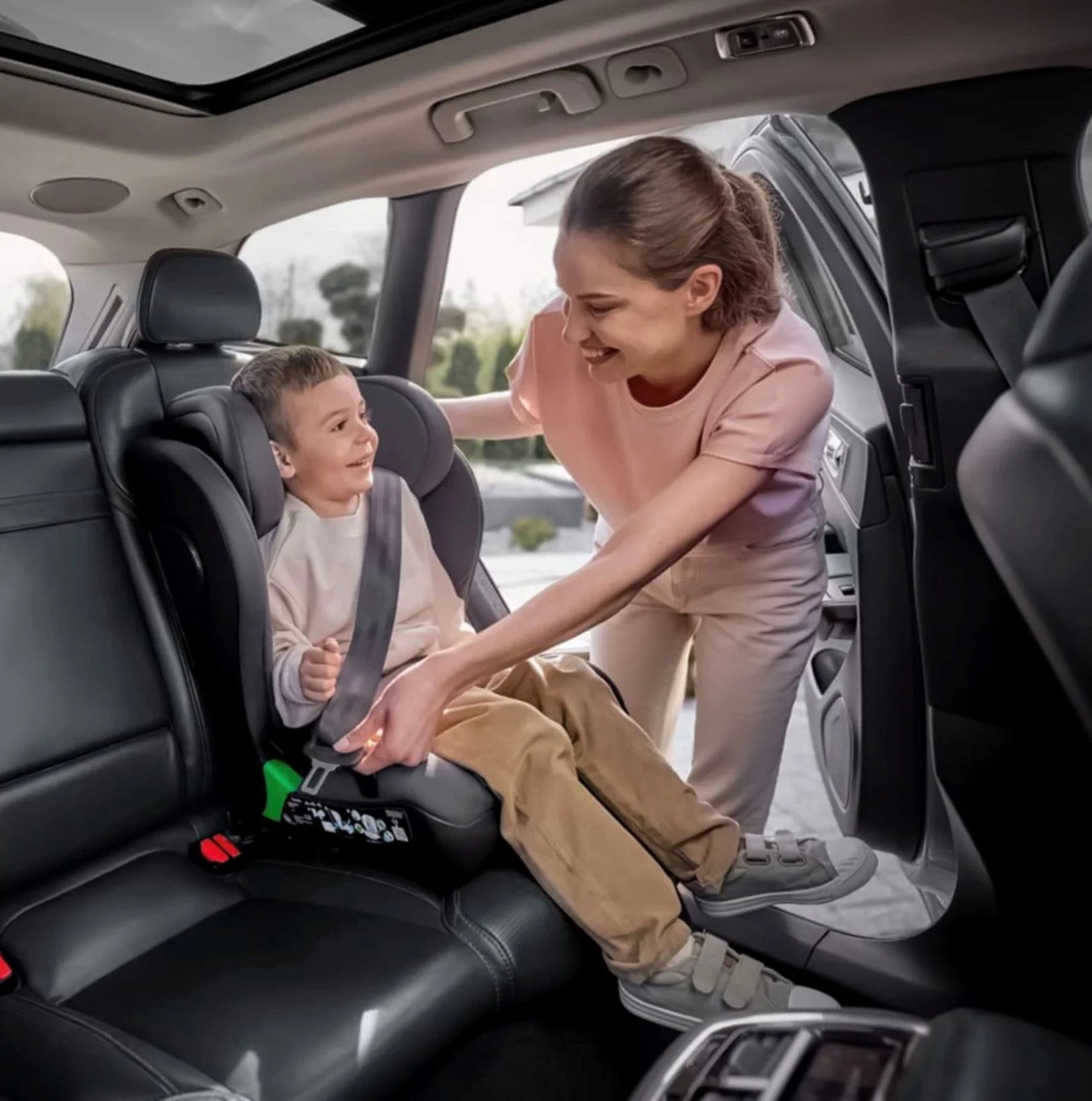 Автокресло Lionelo Isofix Neal Navy, 15-36 кг, Синий foto