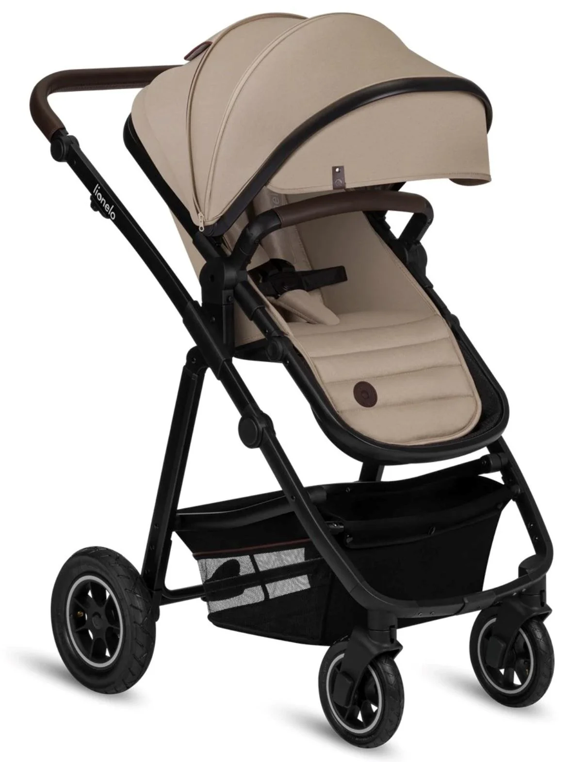 Carucior 2 in 1 Lionelo Amber Bej foto