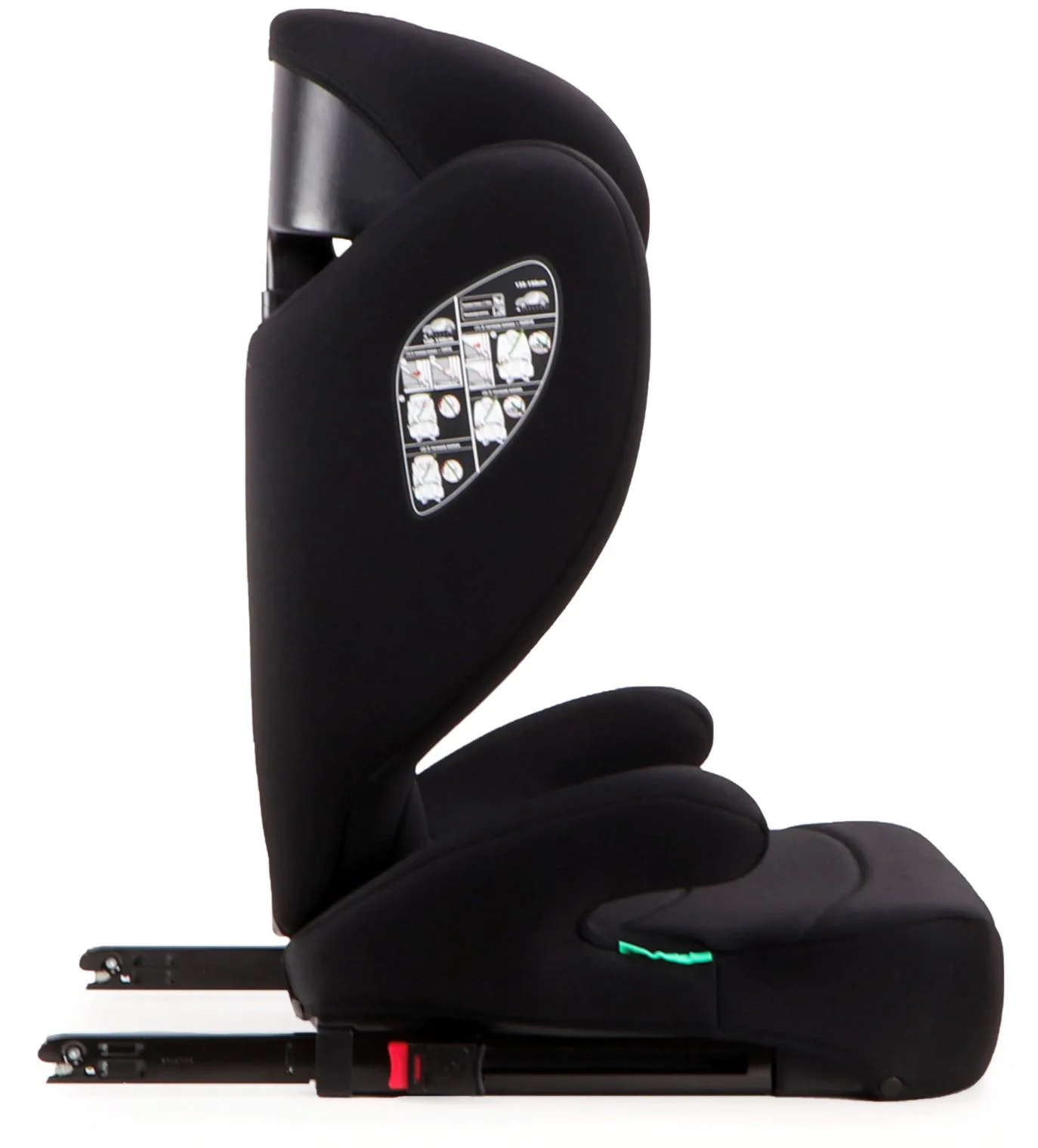 Автокресло Isofix Moni i-Race, 15-36 кг Черный foto
