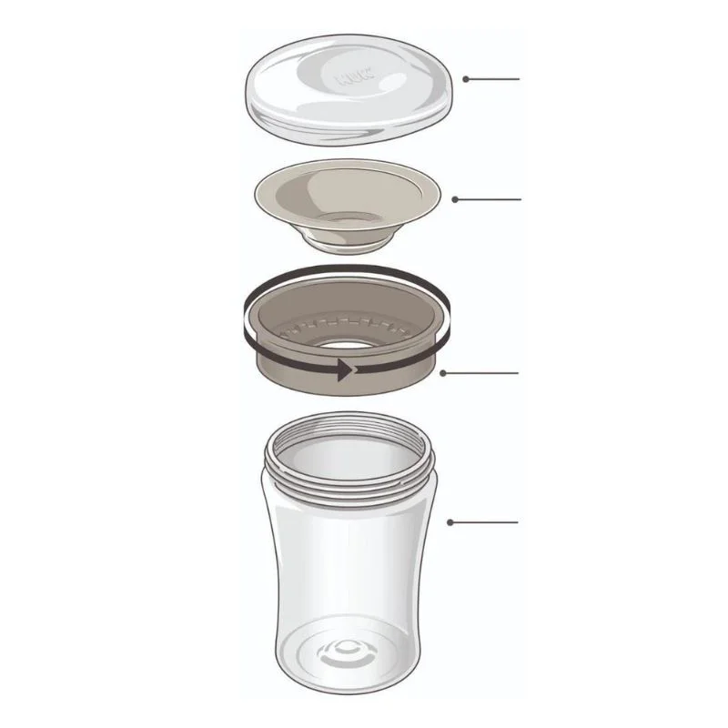 Поильник NUK Magic Cup Peppa (8+ мес.), 230 мл foto