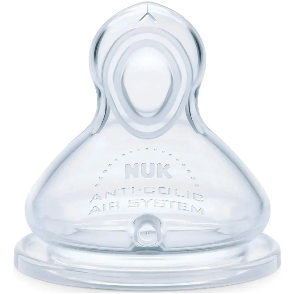 Tetina din silicon NUK First Choice, flux rapid (6+ luni), 2 buc. foto
