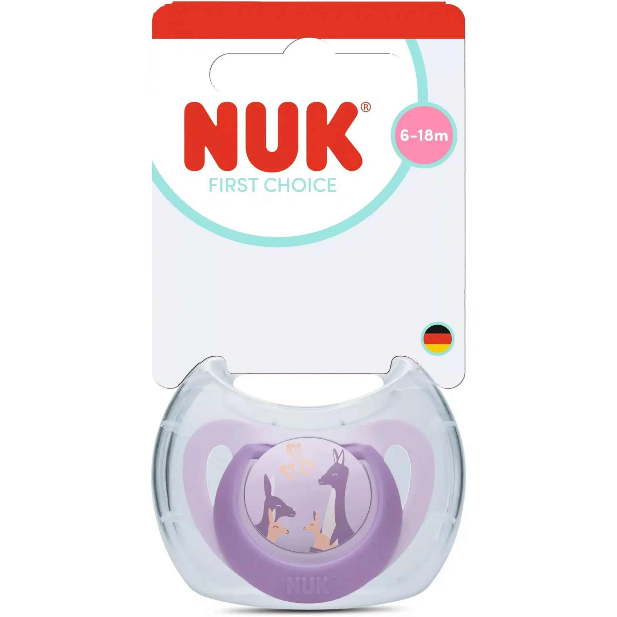 Силиконовая пустышка NUK First Choice (6-18 мес.) foto