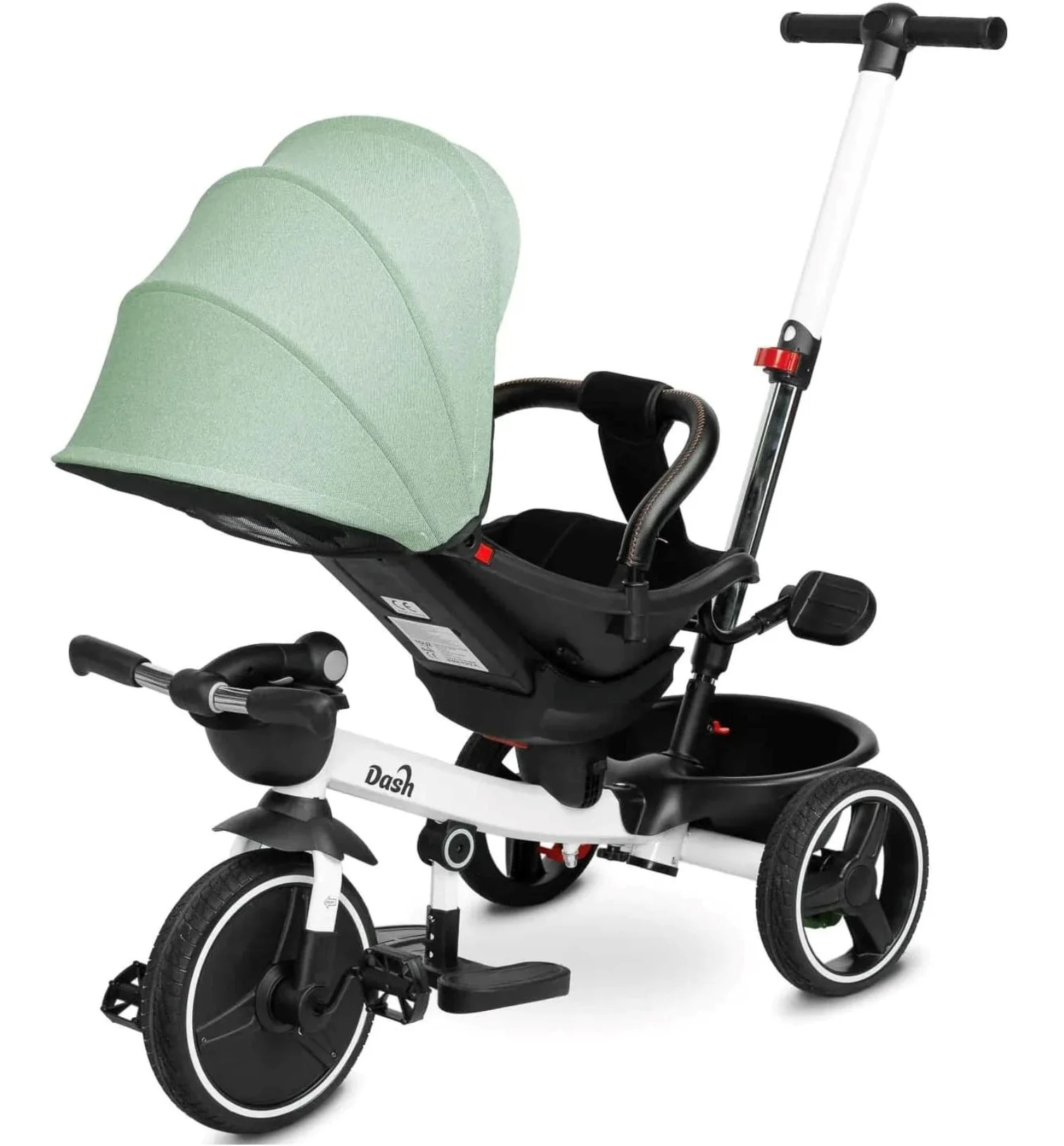 Tricicleta pentru copii Caretero Dash Verde foto