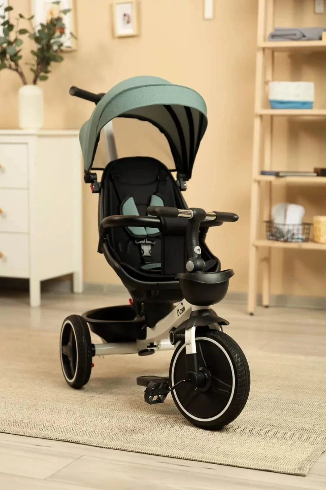 Tricicleta pentru copii Caretero Dash Verde foto