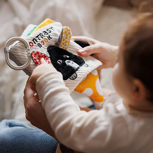 Мягкая сенсорная книжка Babyono Mouse foto