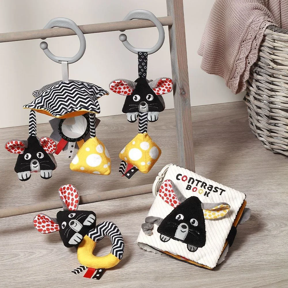 Carusel senzorial pentru patut BabyOno Mouse foto