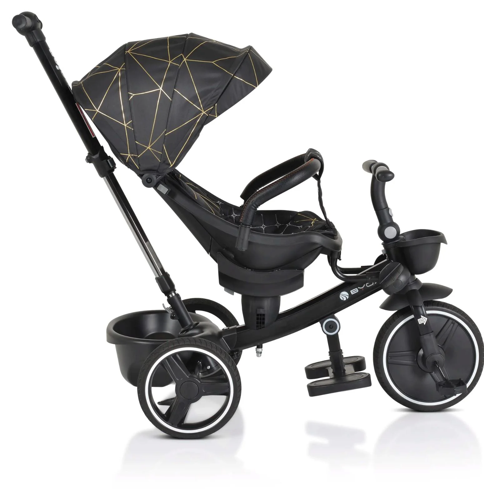 Tricicleta pentru copii Moni Fusion Negru foto