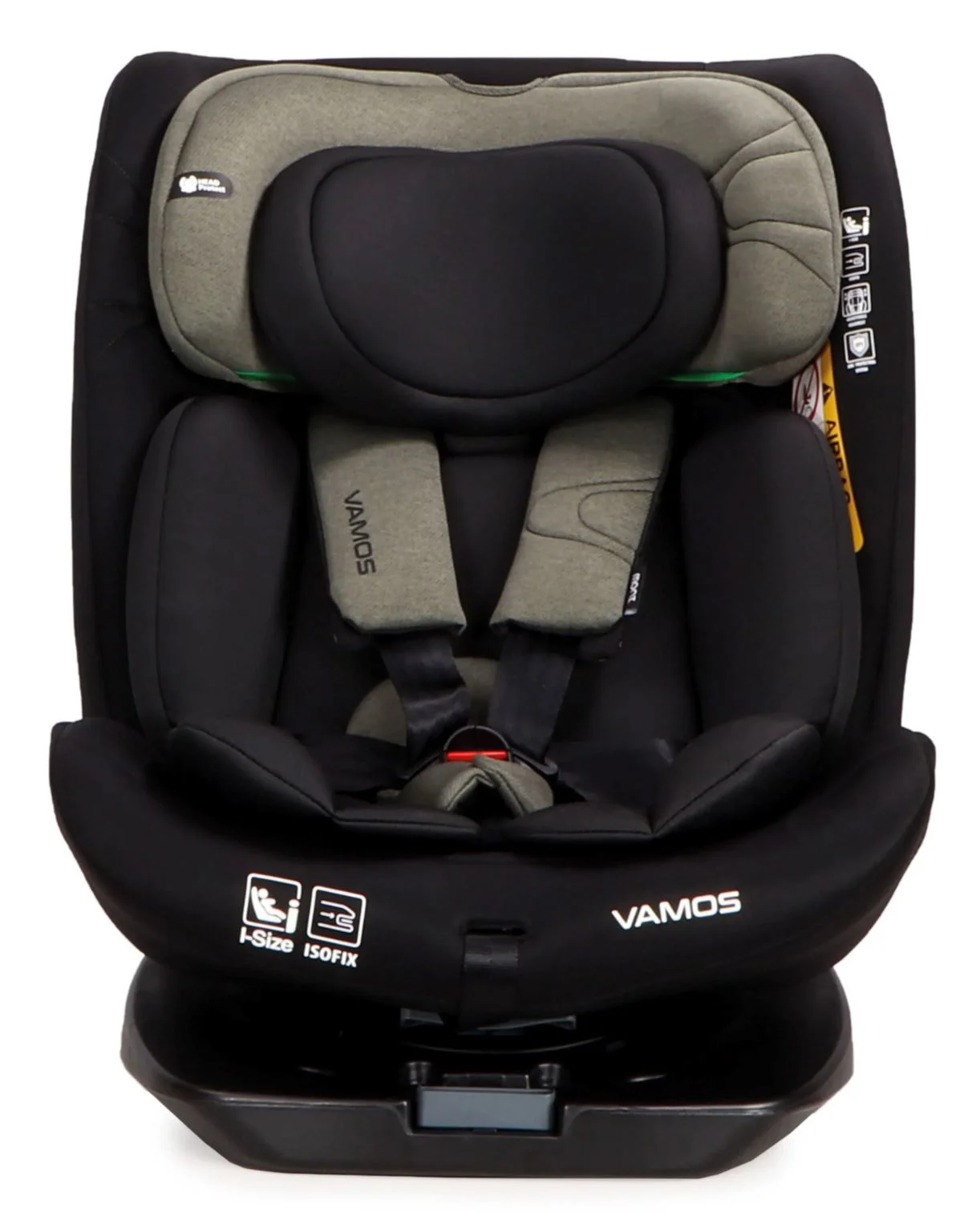 Scaun auto Moni Isofix Vamos, 0-36 kg, Verde foto