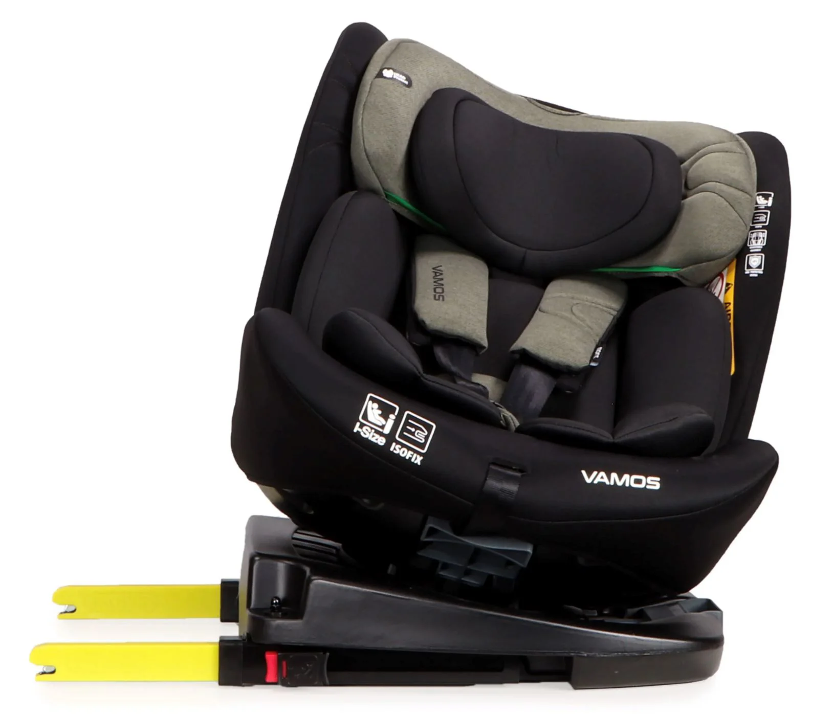 Scaun auto Moni Isofix Vamos, 0-36 kg, Verde foto