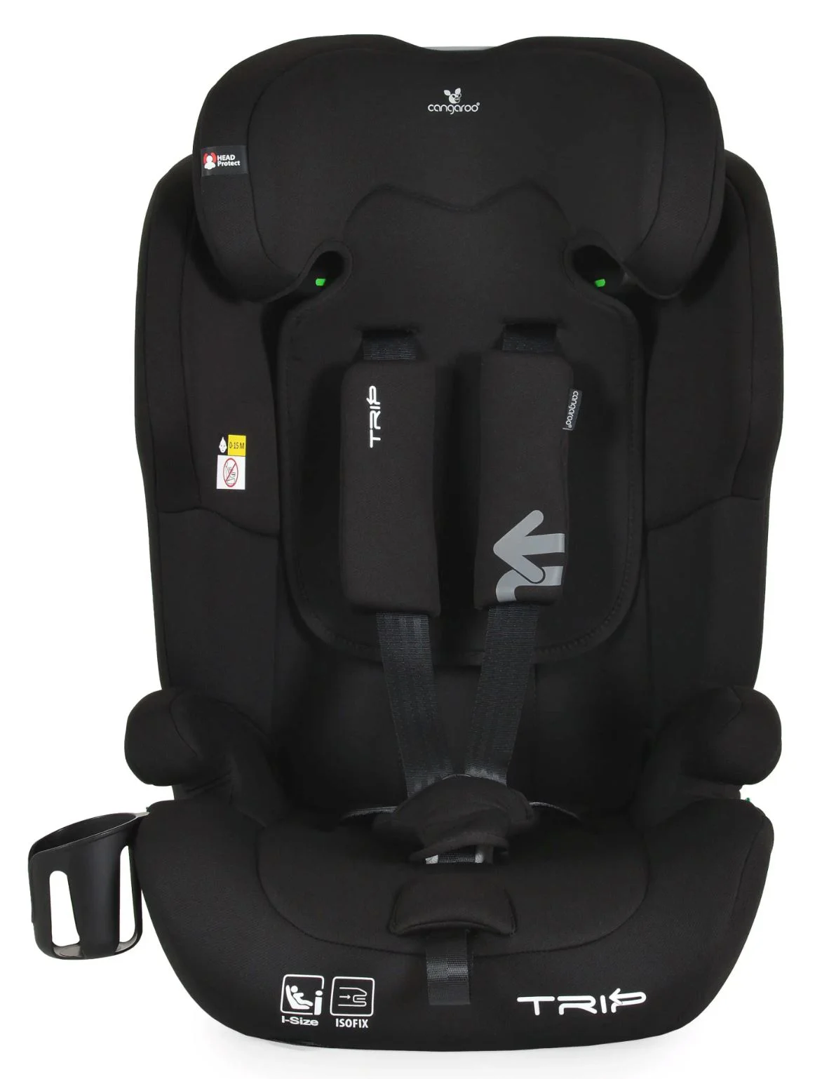 Автокресло Moni Isofix Trip, 9-36 кг, Черное foto