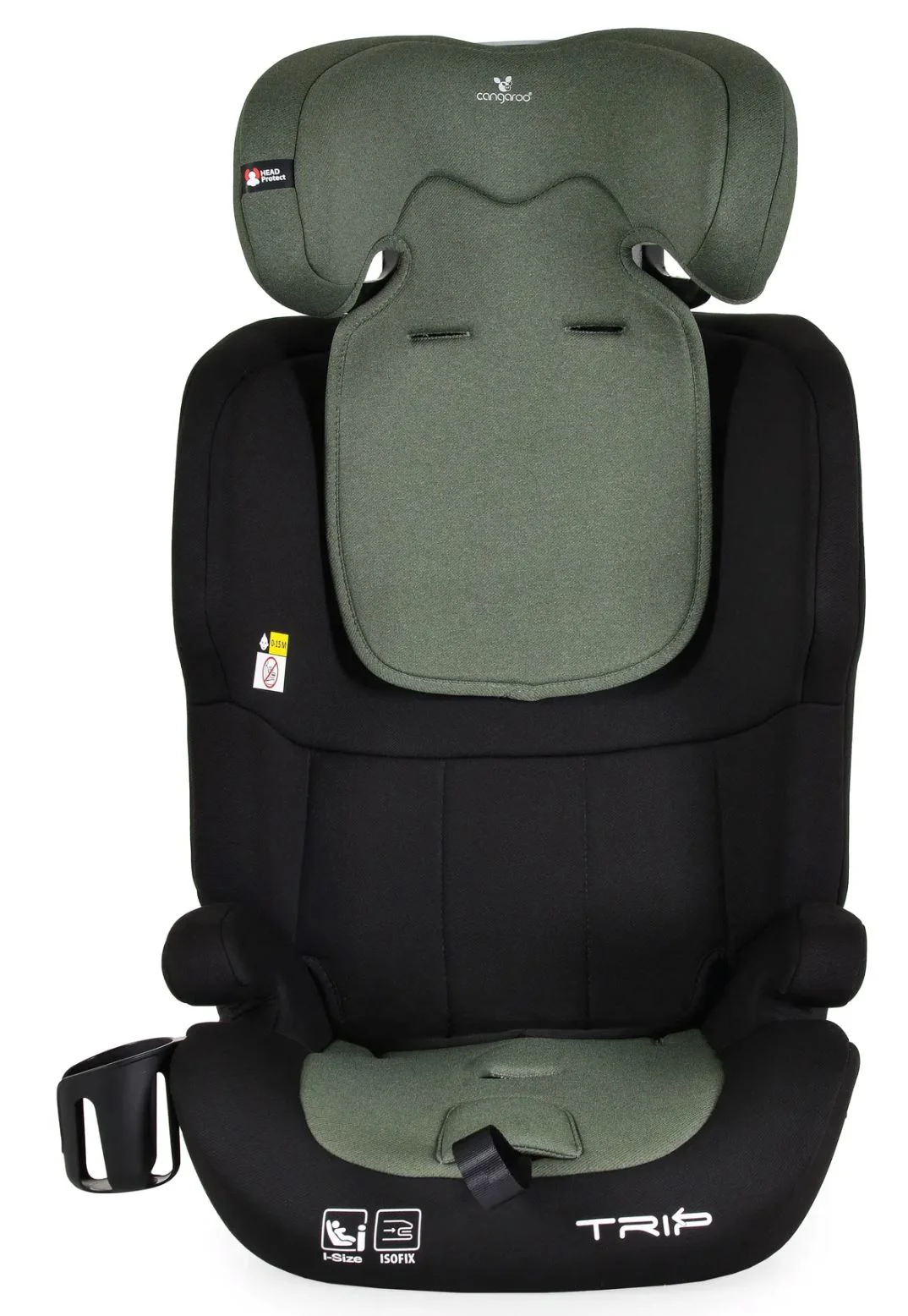 Автокресло Moni Isofix Trip, 9-36 кг, Зеленое foto