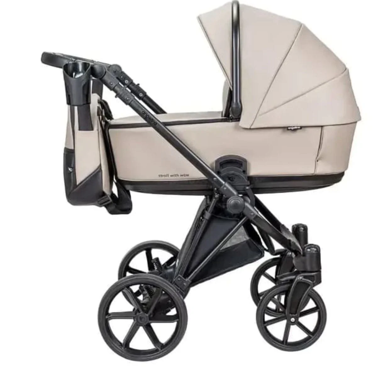 Carucior 2 in 1 Angelina Enigma Eco Bej foto