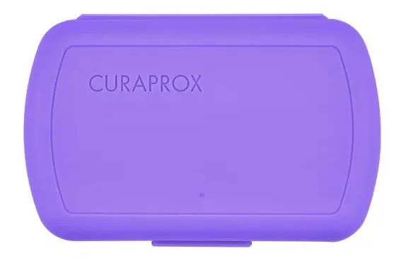 Набор для путешествий по уходу за полостью рта для детей Curaprox Фиолетовый foto