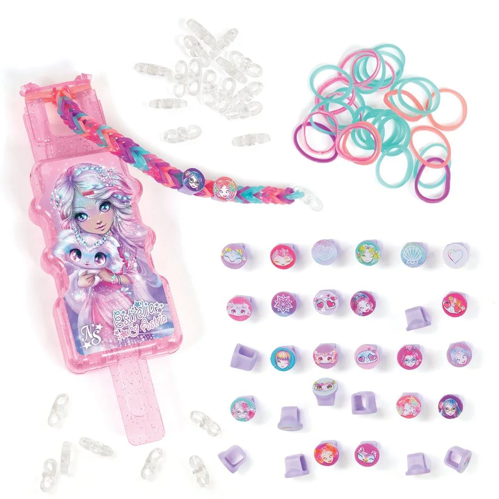 Set creatie bratari Nebulous Stars Rainbow Auto Loom Bead Set foto