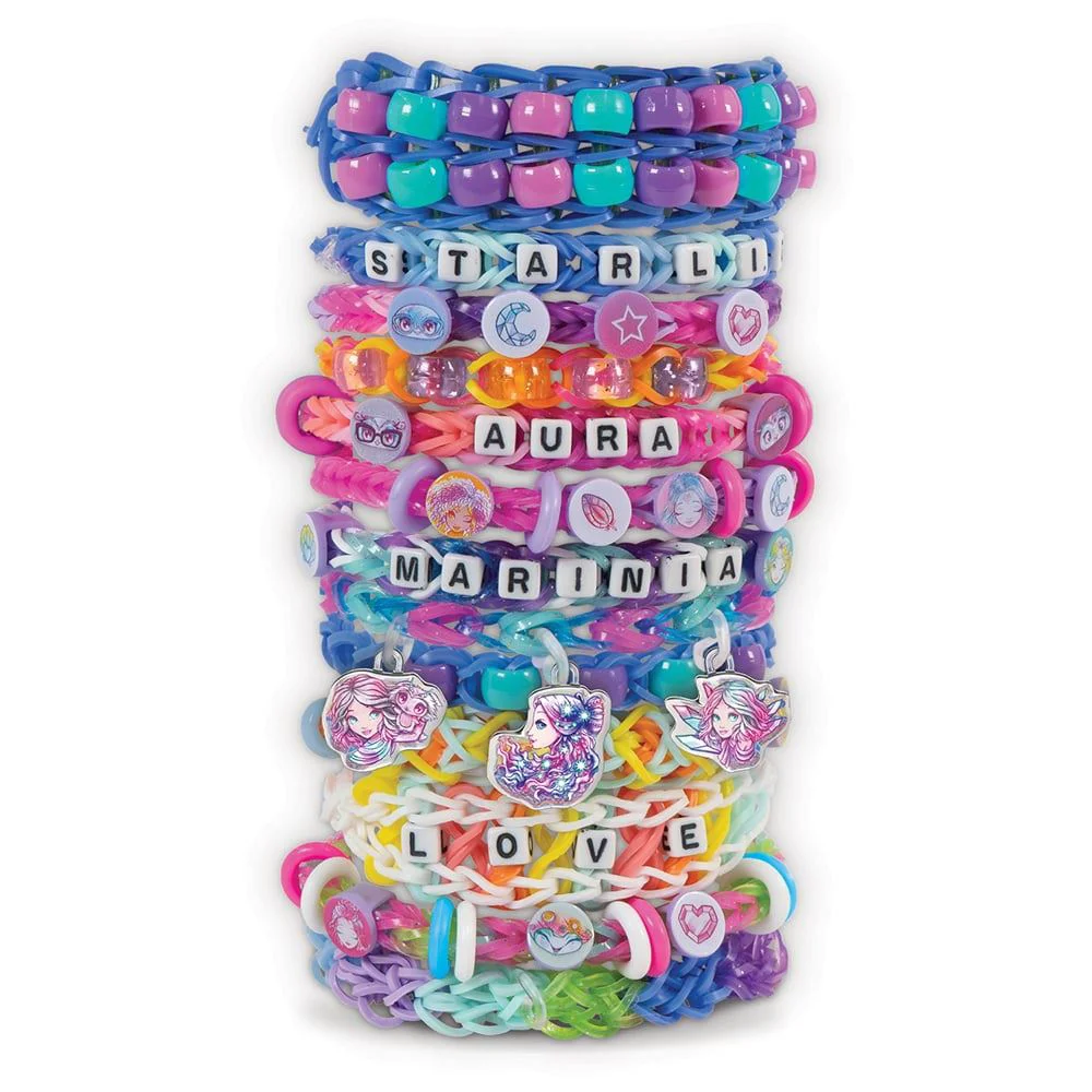 Set creatie bratari Nebulous Stars Rainbow Loom Besties Forever Set foto