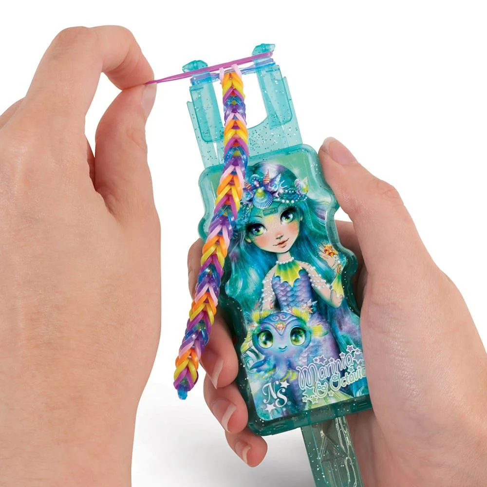 Set creatie bratari Nebulous Stars Rainbow Loom Besties Forever Set foto