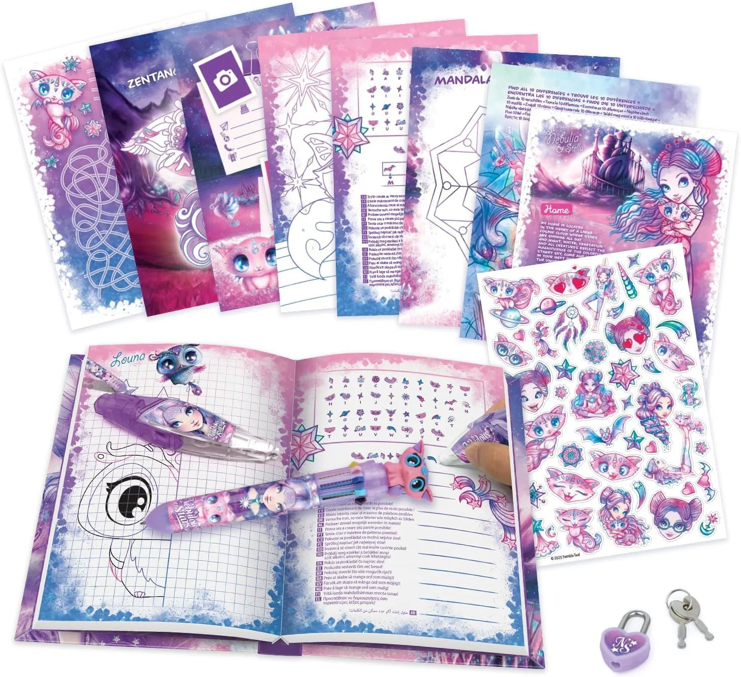 Set de rechizite scolare Nebulous Stars Nebulia foto