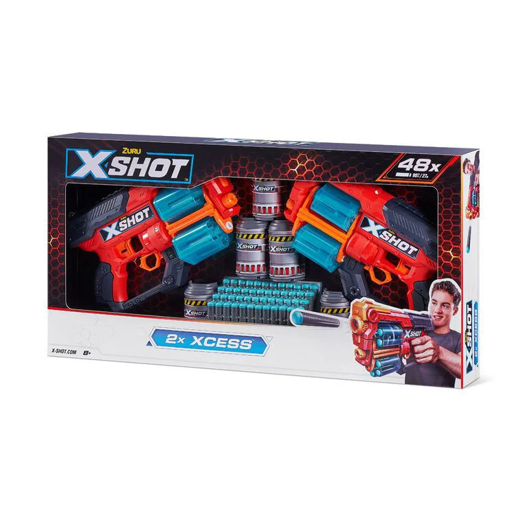 Set blastere X-Shot Excel-Xcess, 2 buc. foto