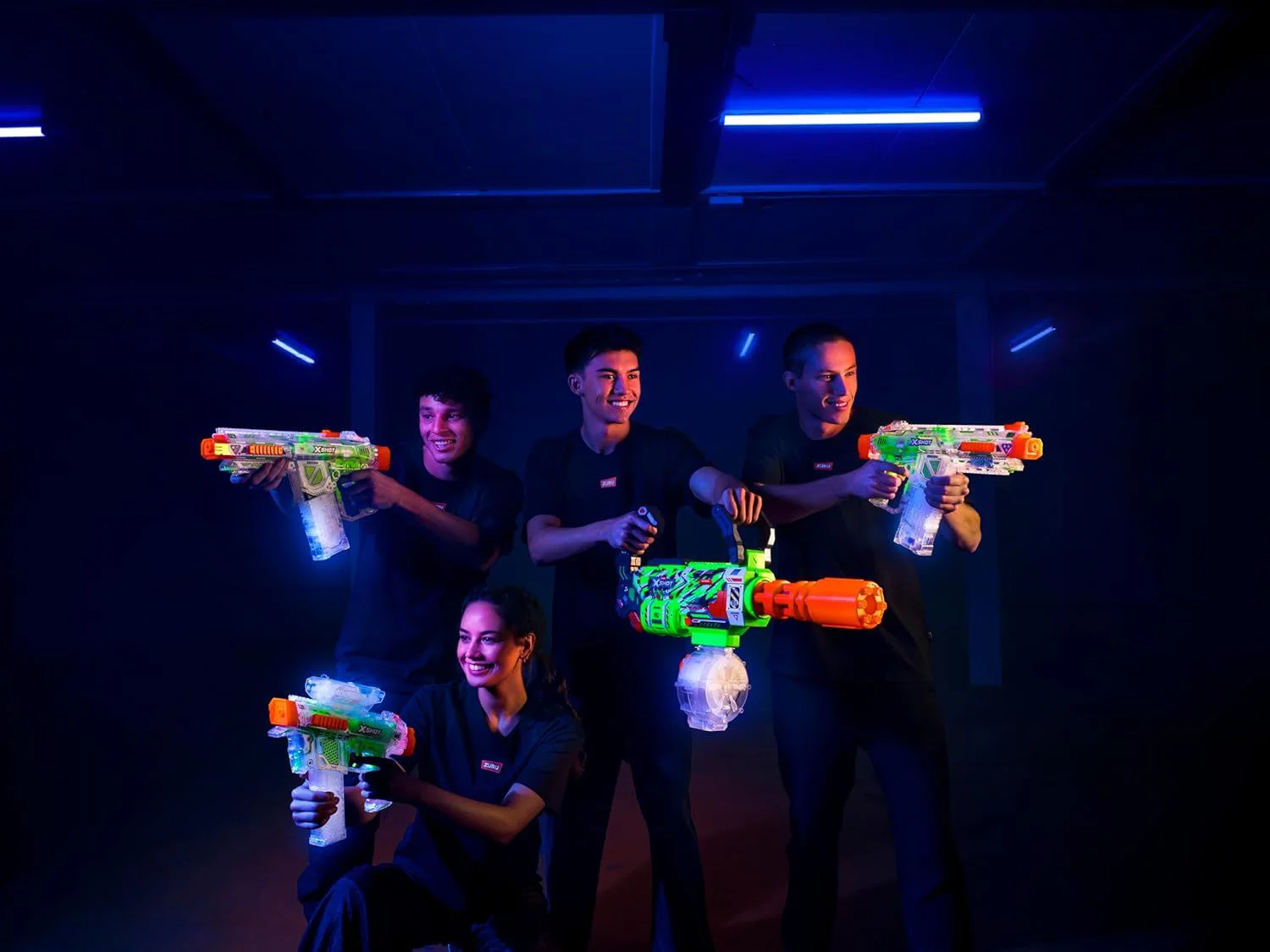 Бластер X-Shot Glow Hyper Gel foto