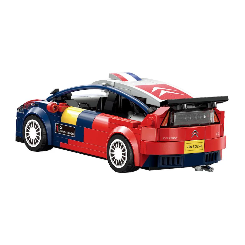 Constructor CaDa Citroen C4 WRC, 296 el. foto