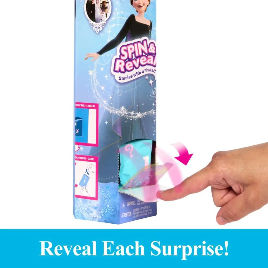 Кукла Barbie Spin Reveal Frozen Анна foto