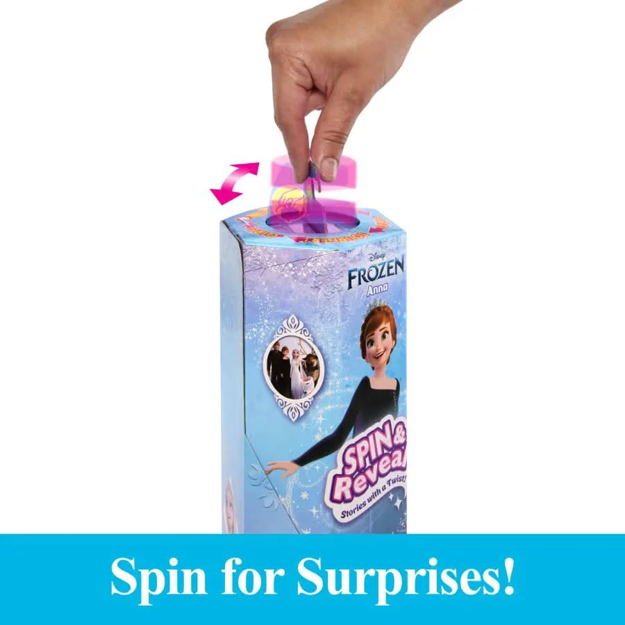 Кукла Barbie Spin Reveal Frozen Анна foto