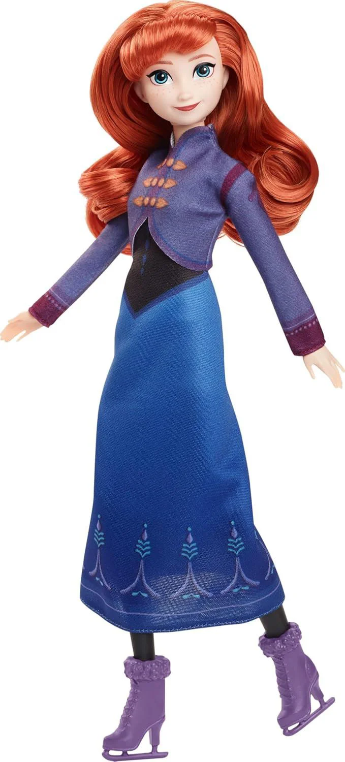 Papusa Disney Frozen Anna Patinatoare pe Gheata foto