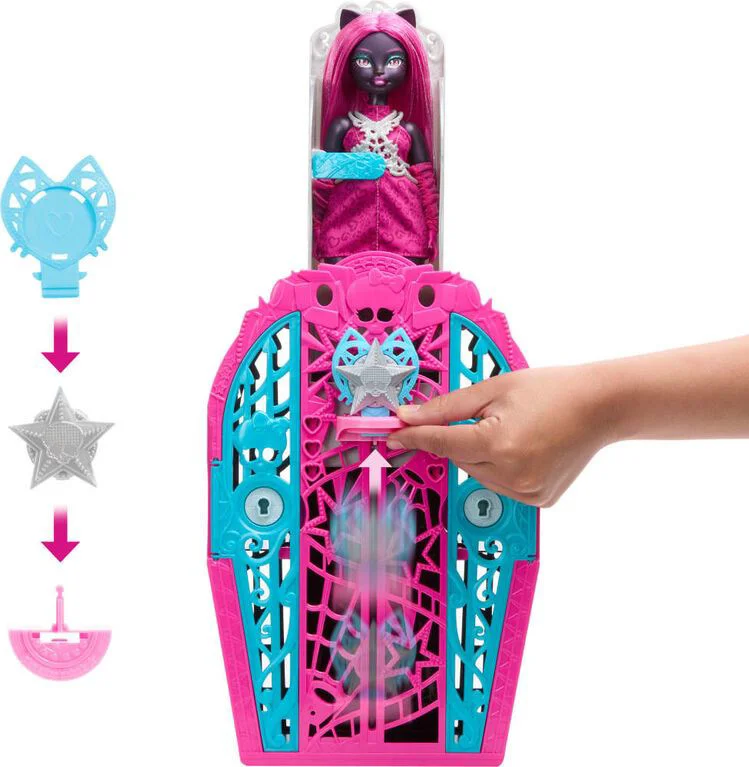 Set de joaca Monster High Catty Noir foto