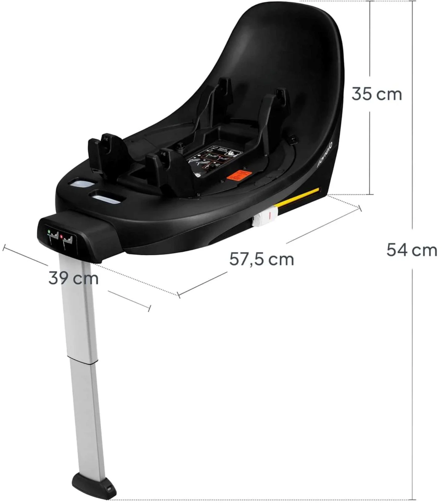 База для автокресла Lionelo Moxie I-Size Base Чёрная foto