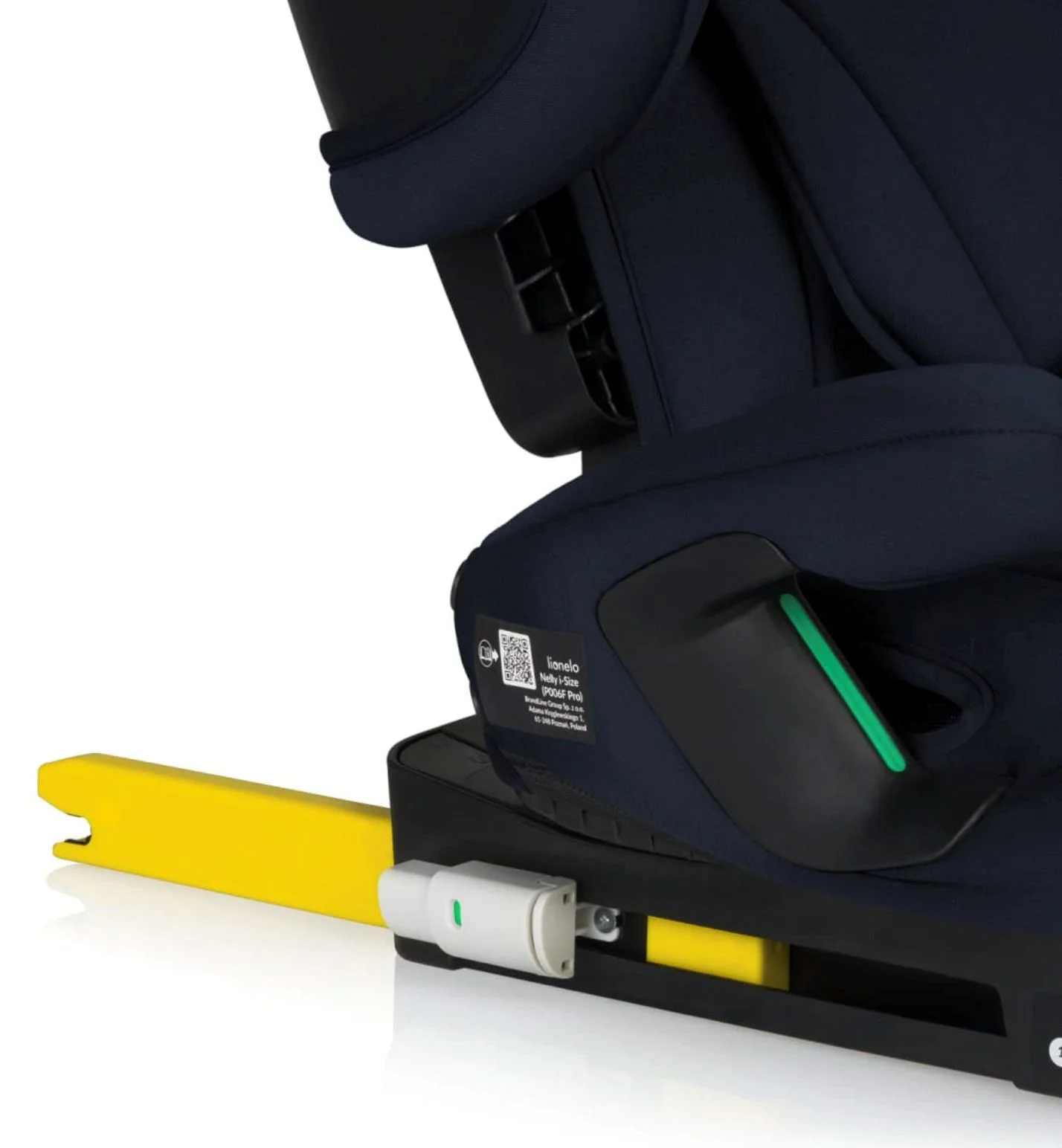 Автокресло Lionelo Isofix Nelly складное, 9-36 кг, Синее foto