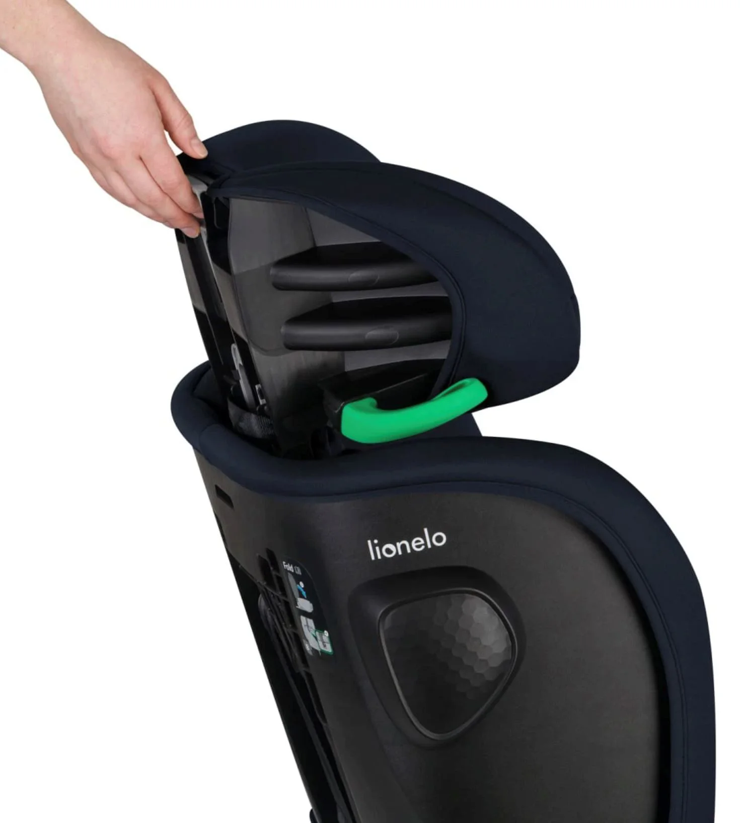 Автокресло Lionelo Isofix Nelly складное, 9-36 кг, Синее foto