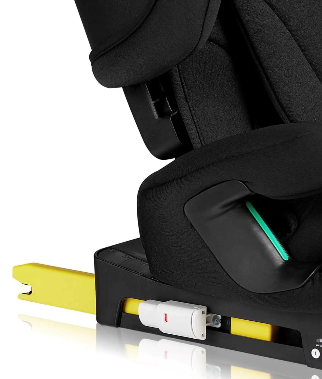 Автокресло Lionelo Isofix Nelly складное, 9-36 кг, Черное foto