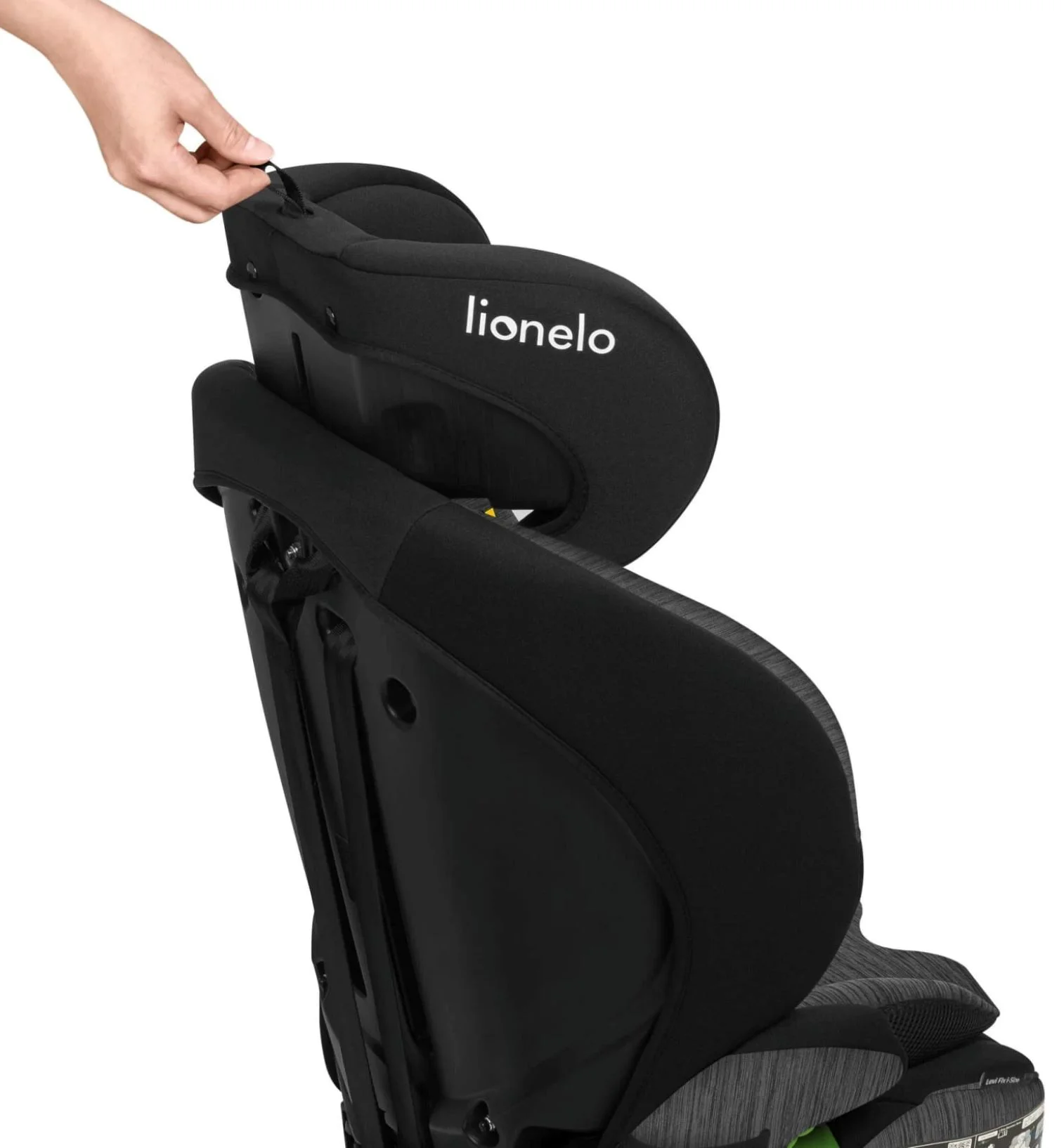 Scaun auto Lionelo Isofix Levi Fix, 9-36 kg, Gri foto