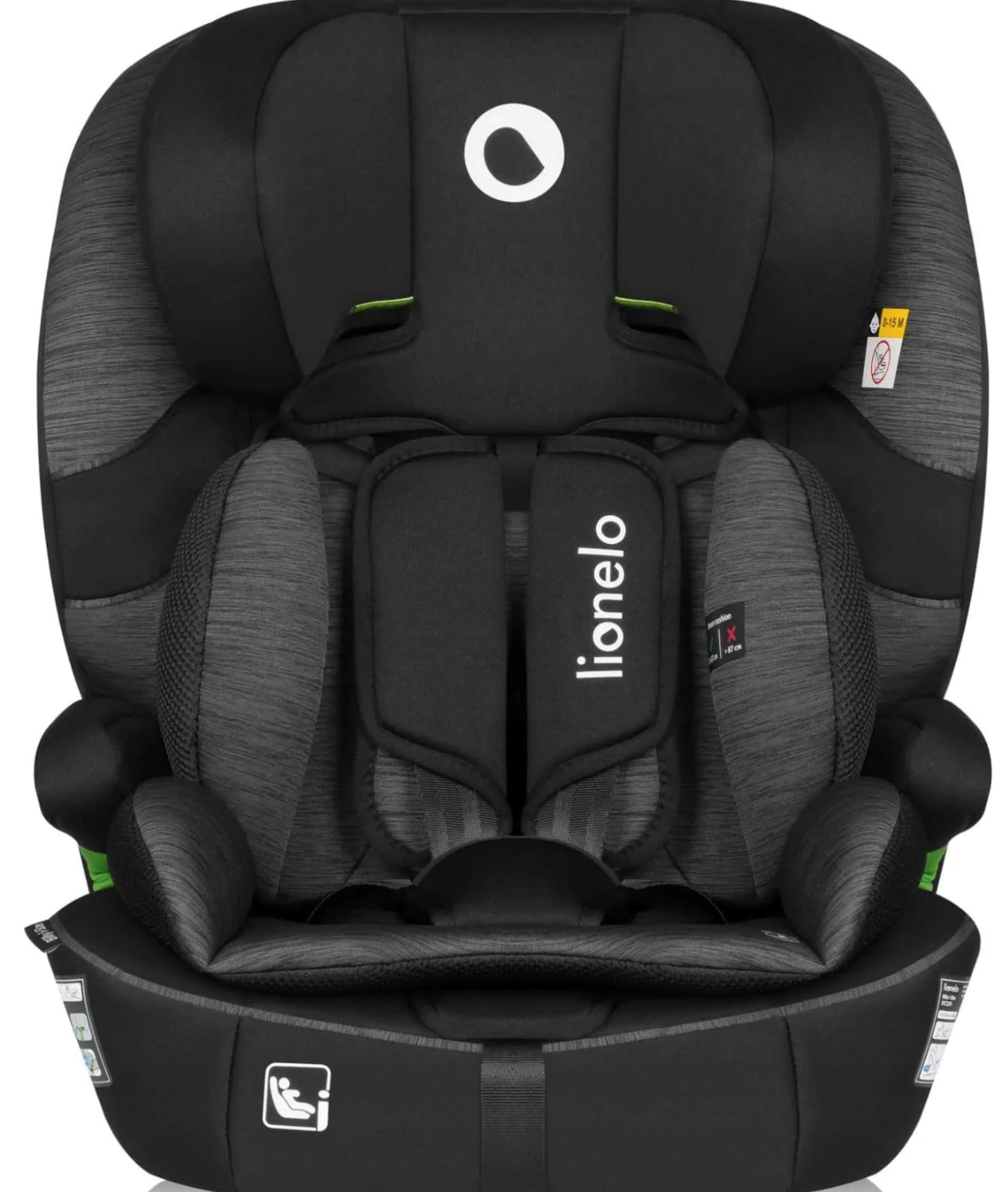 Scaun auto Lionelo Isofix Billy, 9-36 kg, Gri foto