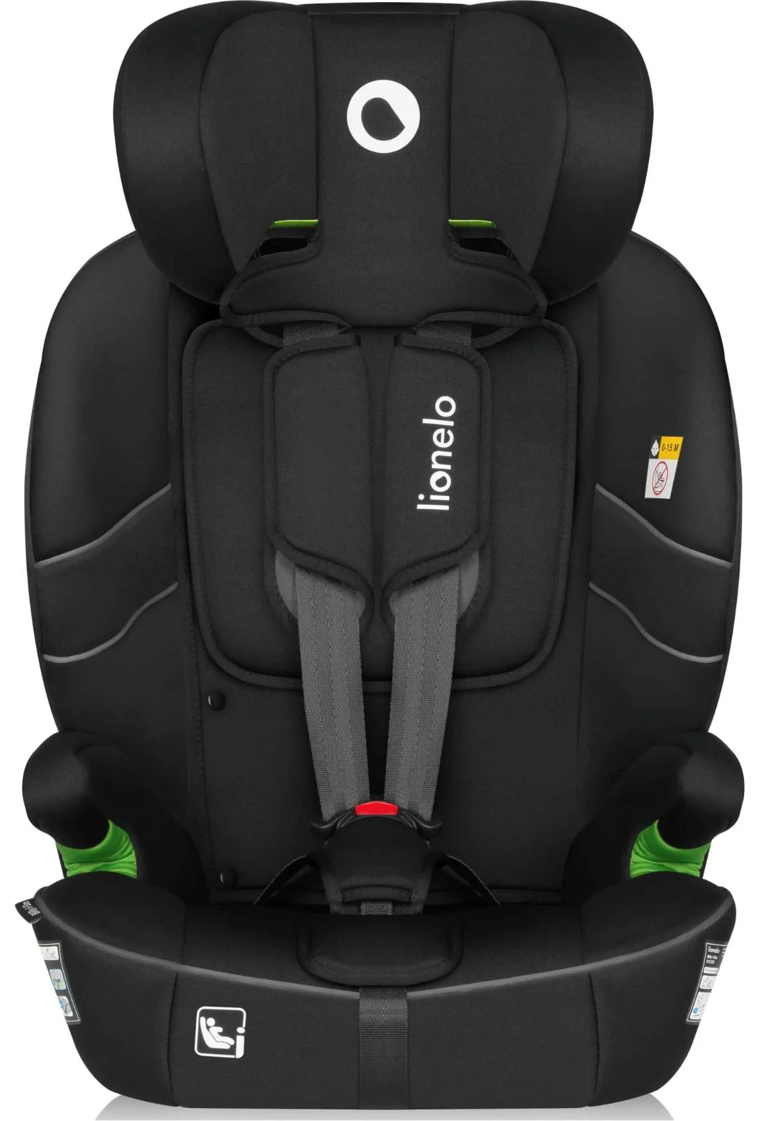 Автокресло Lionelo Isofix Billy, 9-36 кг, Чёрный foto