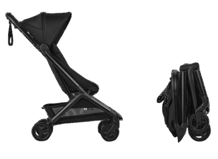 Carucior ultracompact Bugaboo Butterfly 2 Black/Forest Green foto