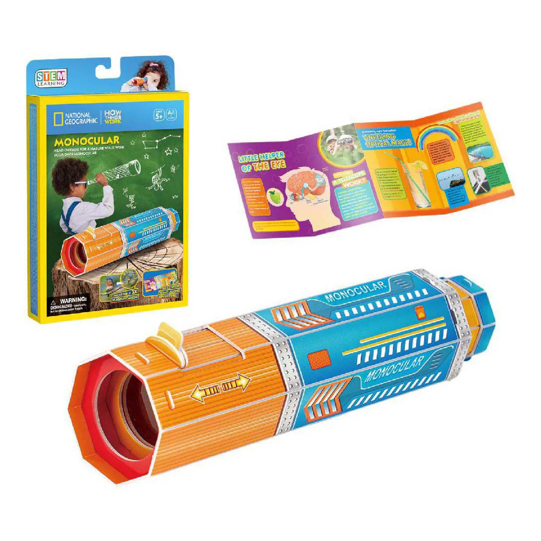 Puzzle 3D CubicFun Monocular, 14 el. foto