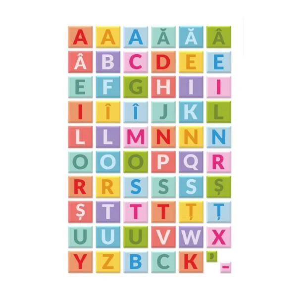 Joc magnetic Dodo Alfabet RO, 60 el. foto