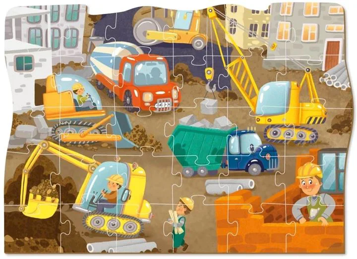 Puzzle Dodo Santier de constructii, 30 el. foto