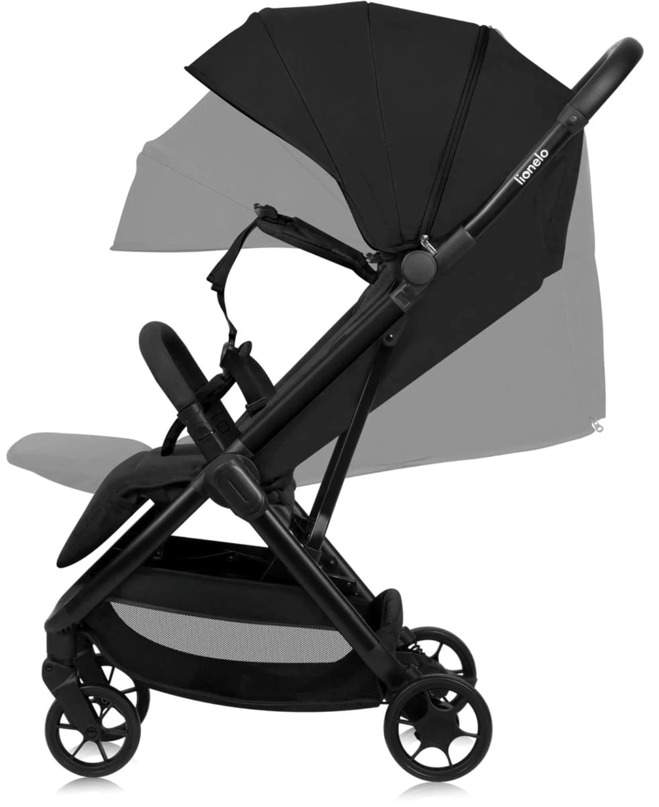 Carucior Lionelo Julie Air Black Onyx foto
