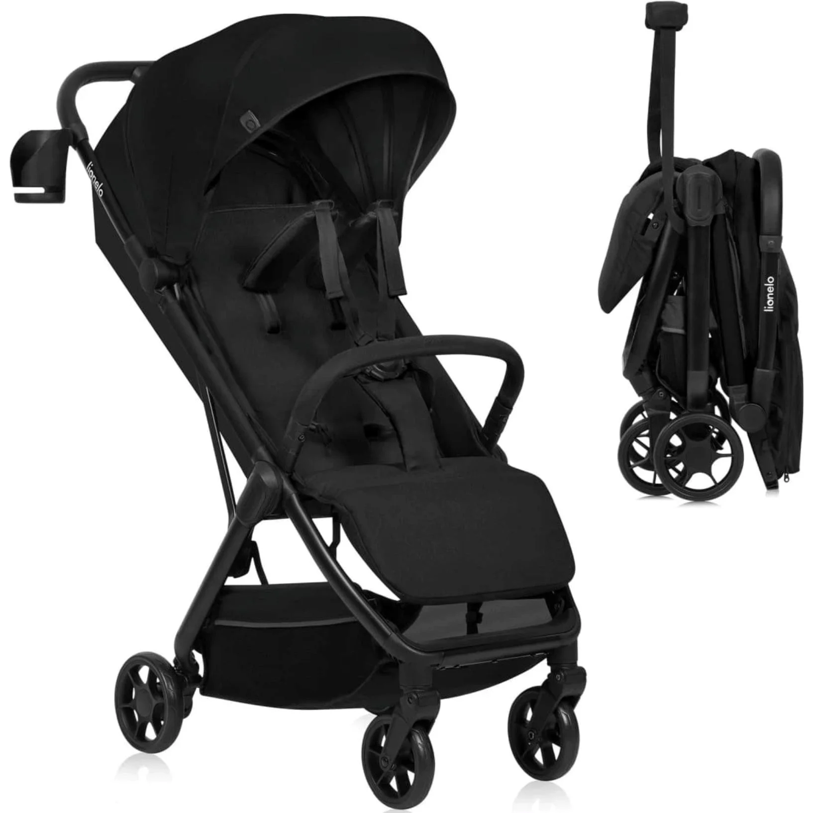 Carucior Lionelo Julie Air Black Onyx foto