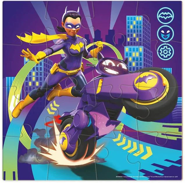 Puzzle Dodo Batwheels: Motocicleta Batgirl Bibi Progressive, 16 el. foto