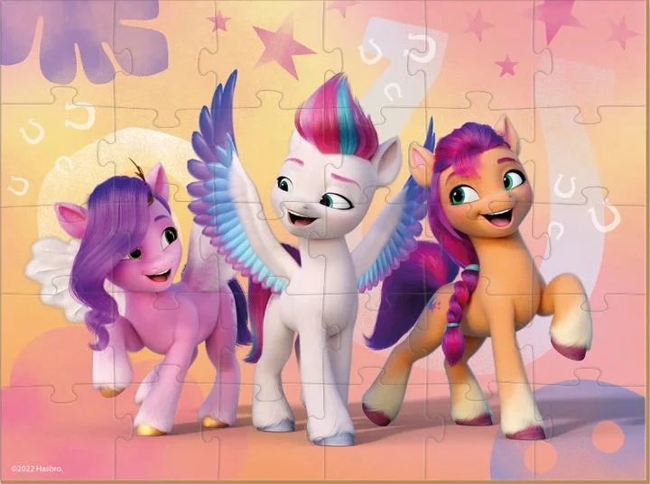 Puzzle Dodo My Little Pony Zipp, Pipp si Sunny, 30 el. foto
