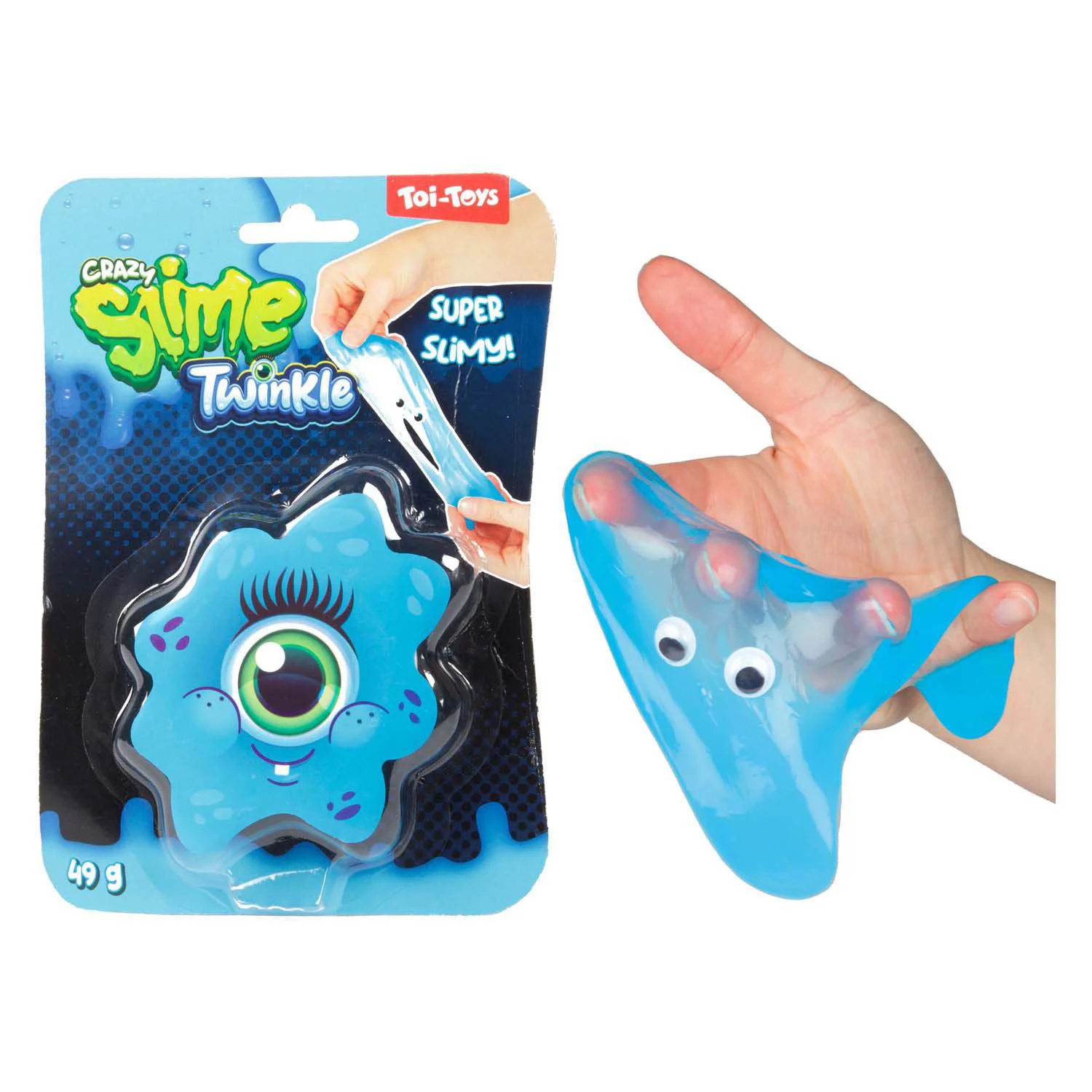 Slime Toi-Toys Monstru cu Ochi, in as. foto