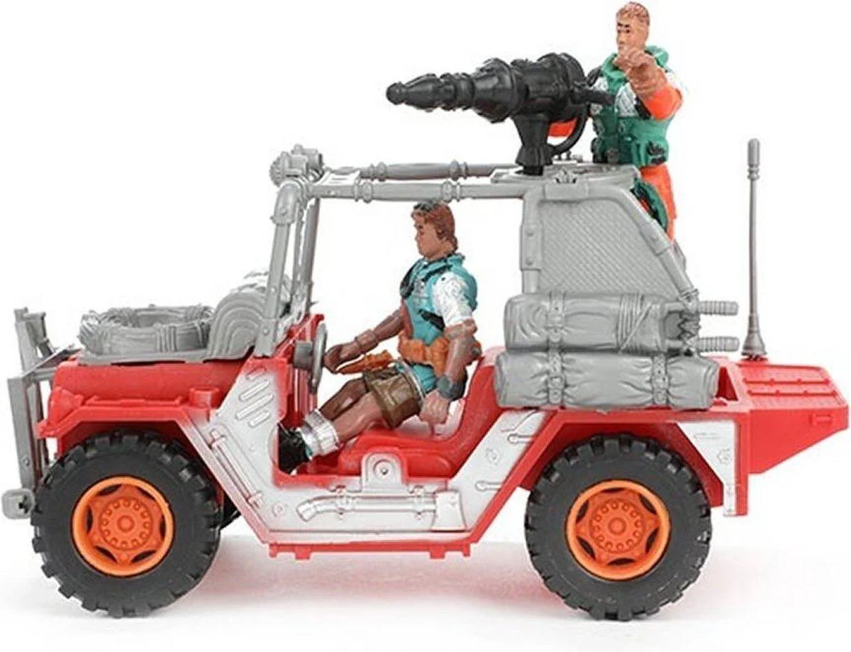 Игровой набор Toi-Toys Мир динозавров: динозавр с джипом foto