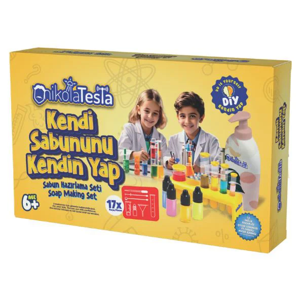 Set de joaca: Fabrica DIY de sapun lichid Play Toys Nikola Tesla foto