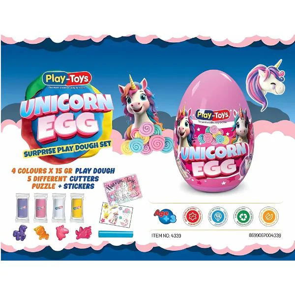 Набор для моделирования в яйце "Единорог" Play Toys foto