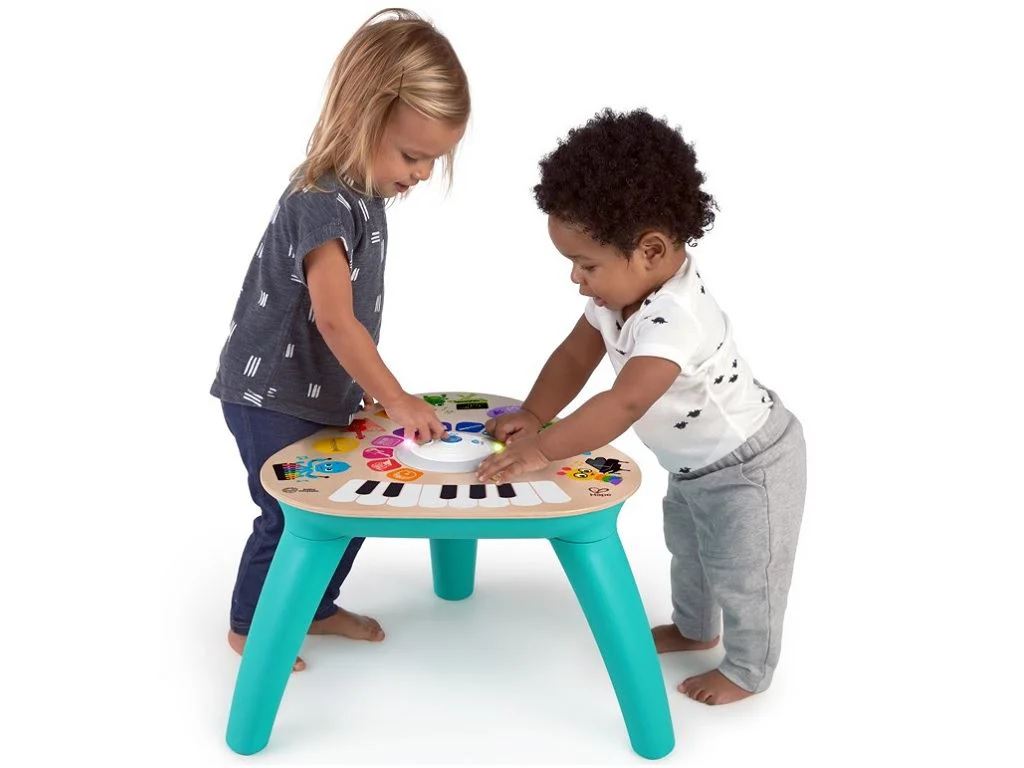 Masa de activitati din lemn Hape Baby Einstein foto